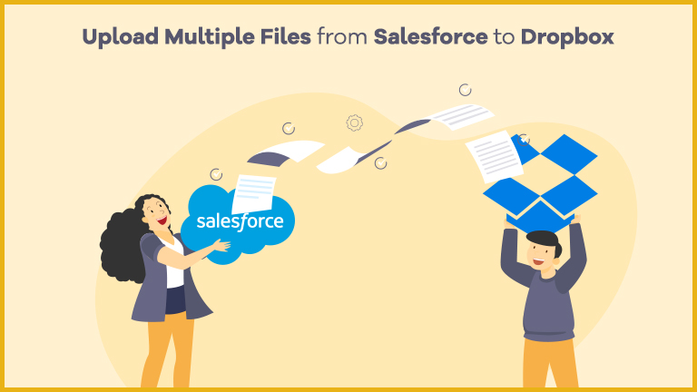 Upload multiple Files from Salesforce to dropbox